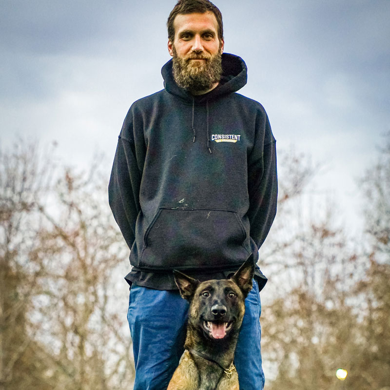 Nick DeSalvatore, owner and trainer at Consistent K9